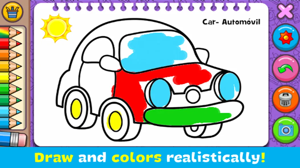 Coloring & Learn — скриншот 1 Coloring & Learn — скриншот 1