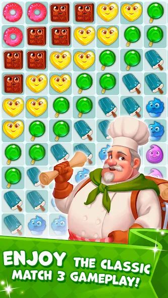 Candy Valley - Match 3 Puzzle — скриншот 4 Candy Valley - Match 3 Puzzle — скриншот 4