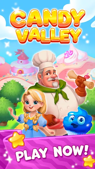 Candy Valley - Match 3 Puzzle — скриншот 5