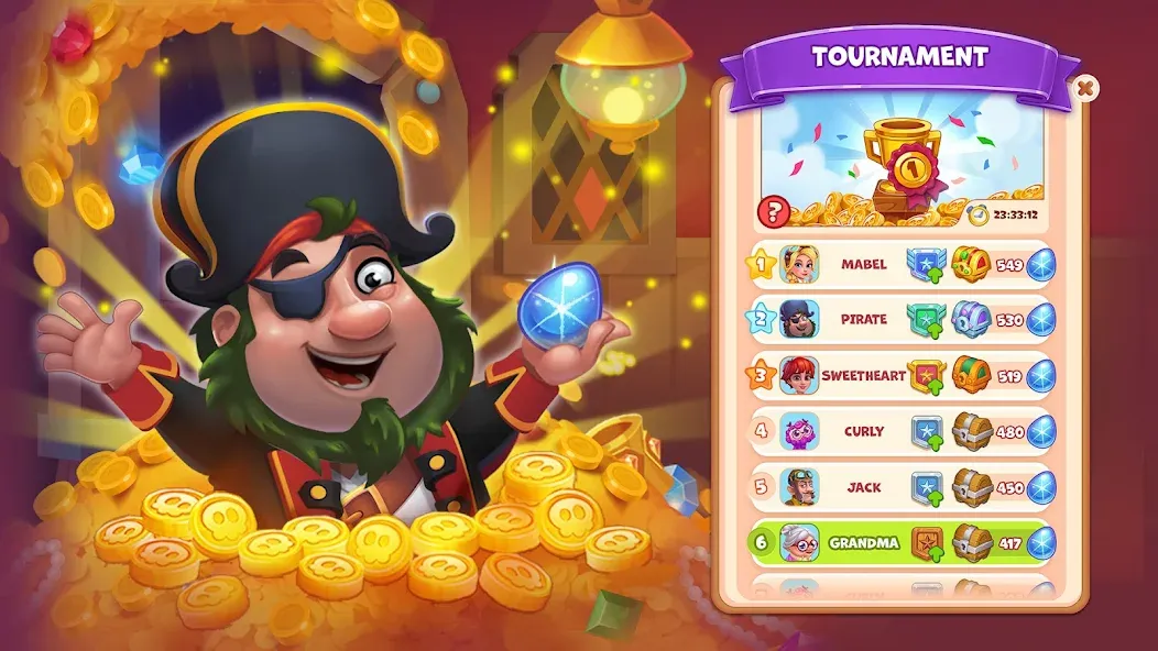 Pirate Treasures: Jewel & Gems — скриншот 2