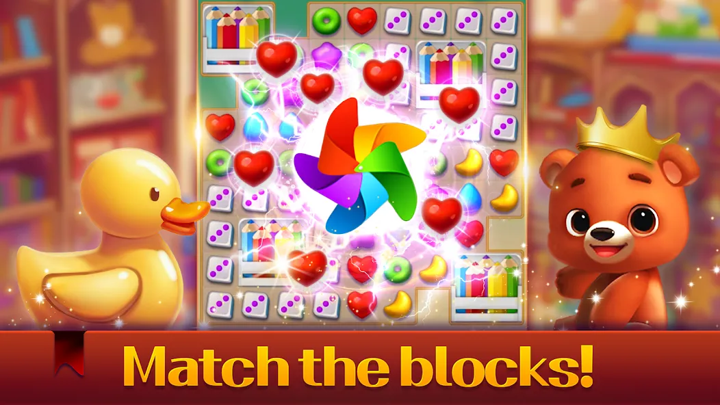 Toy Bear Sweet POP: Match 3 — скриншот 2