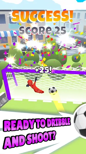 Crazy Kick! Fun Football game — скриншот 2