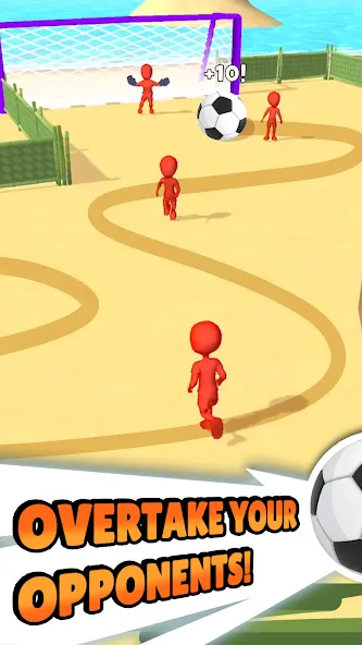 Crazy Kick! Fun Football game — скриншот 3