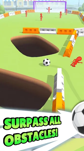 Crazy Kick! Fun Football game — скриншот 4
