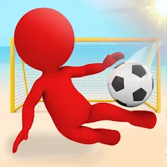 Crazy Kick! Fun Football game MOD на телефон — Много денег и без рекламы