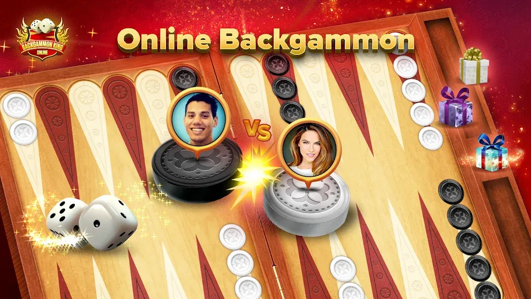 Backgammon King Online — скриншот 1 Backgammon King Online — скриншот 1