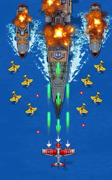 1945 Air Force: Airplane games — скриншот 1 1945 Air Force: Airplane games — скриншот 1
