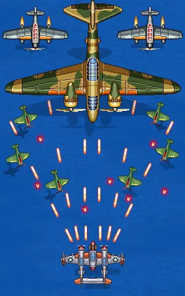 1945 Air Force: Airplane games — скриншот 3 1945 Air Force: Airplane games — скриншот 3