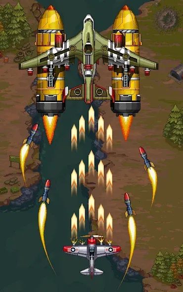 1945 Air Force: Airplane games — скриншот 5