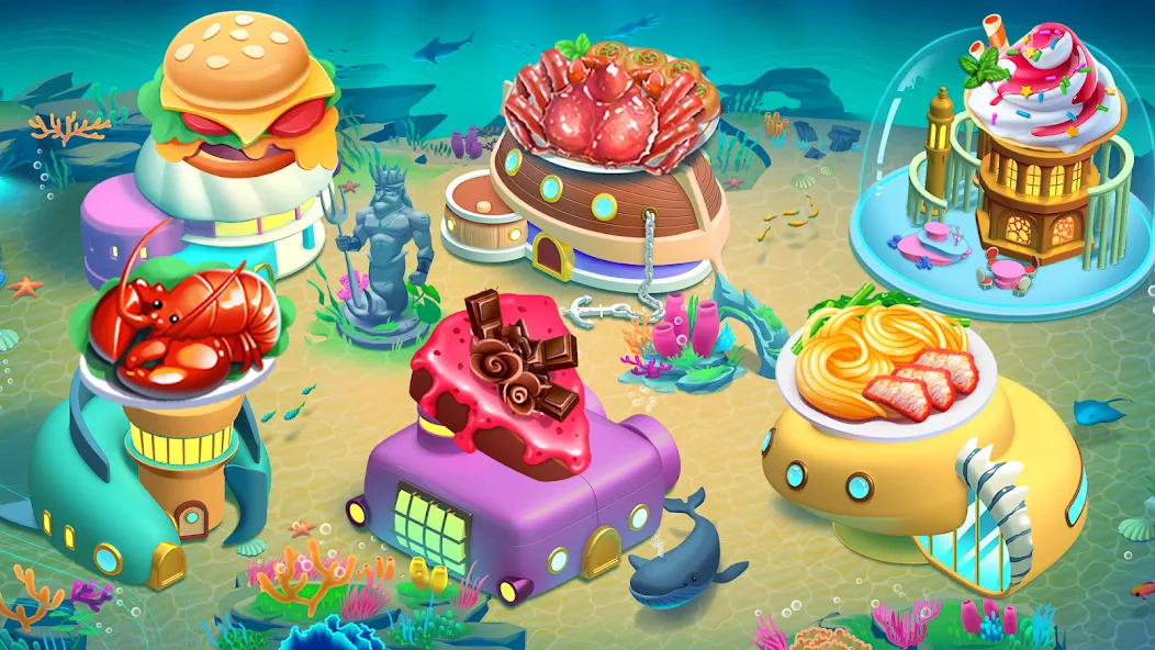 Cooking Aquarium - A Star Chef — скриншот 1