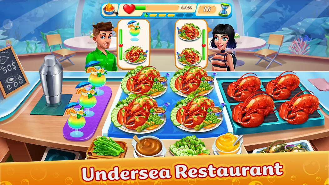 Cooking Aquarium - A Star Chef — скриншот 2