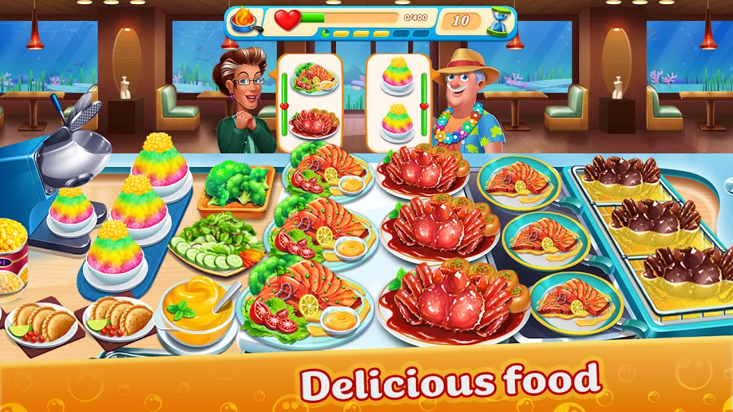 Cooking Aquarium - A Star Chef — скриншот 3