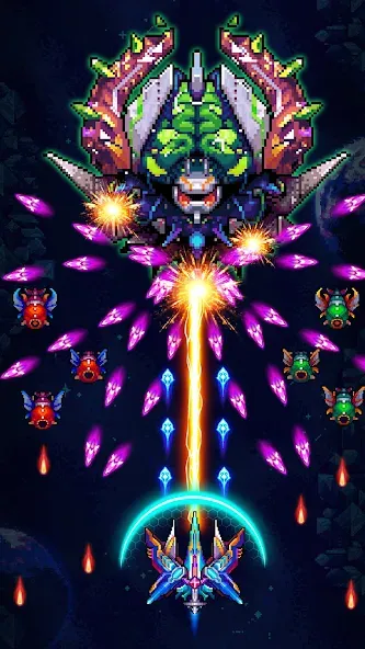 Galaxiga Arcade Shooting Game — скриншот 2