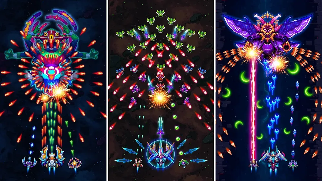 Galaxiga Arcade Shooting Game — скриншот 5