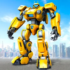 Взлом Real Robot Bike Transform Game — Много денег