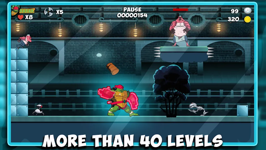 The turtle adventur ninja hero — скриншот 3