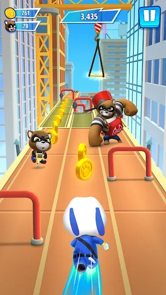 Talking Tom Hero Dash — скриншот 2