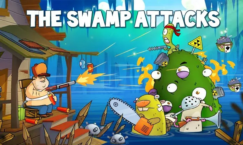 Swamp Attack — скриншот 1