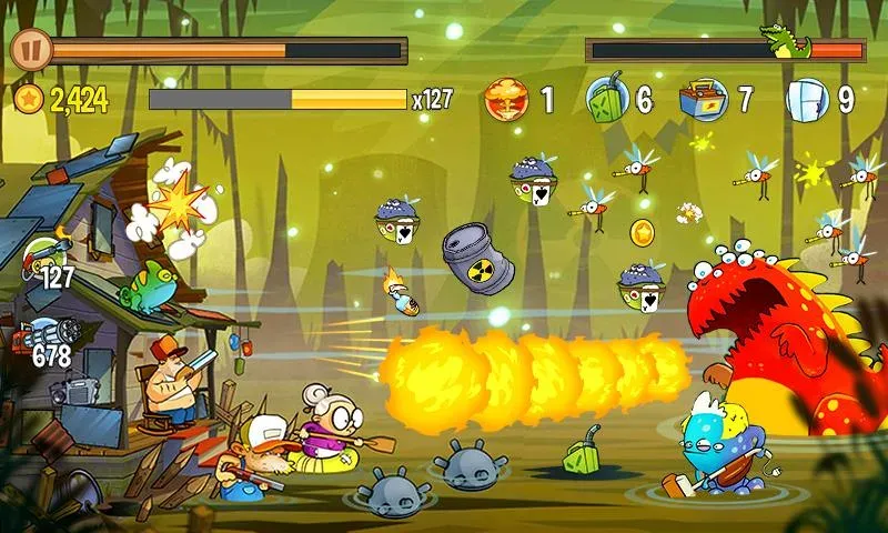 Swamp Attack — скриншот 5