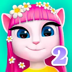 My Talking Angela 2 MOD APK на Android — Много денег