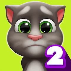 My Talking Tom 2 MOD на телефон — Много денег и алмазов