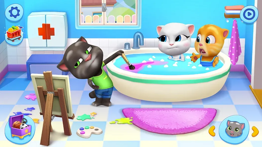 My Talking Tom Friends — скриншот 1