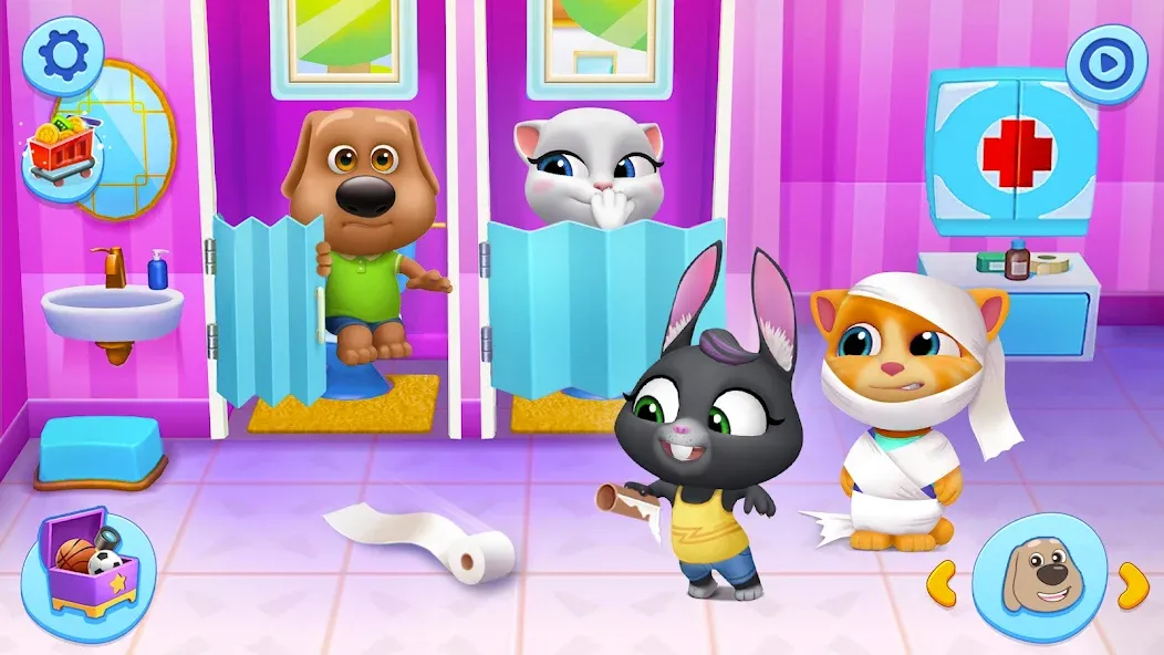 My Talking Tom Friends — скриншот 2