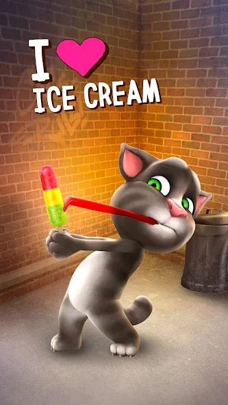 Talking Tom Cat — скриншот 1