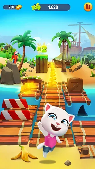 Talking Tom Gold Run — скриншот 2 Talking Tom Gold Run — скриншот 2