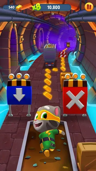 Talking Tom Gold Run — скриншот 4 Talking Tom Gold Run — скриншот 4