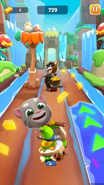 Talking Tom Time Rush — скриншот 1