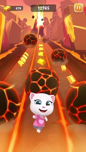 Talking Tom Time Rush — скриншот 2