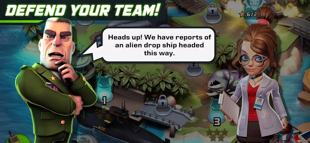 Alien Creeps - Tower Defense — скриншот 4 Alien Creeps - Tower Defense — скриншот 4