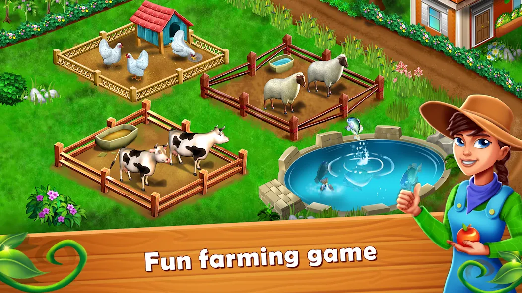 Farm Fest : Farming Games — скриншот 1