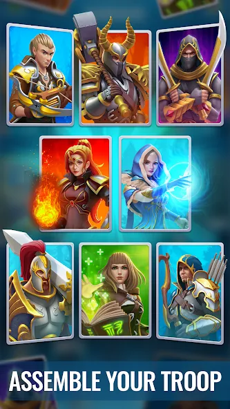 Raid & Rush - Heroes idle RPG — скриншот 1