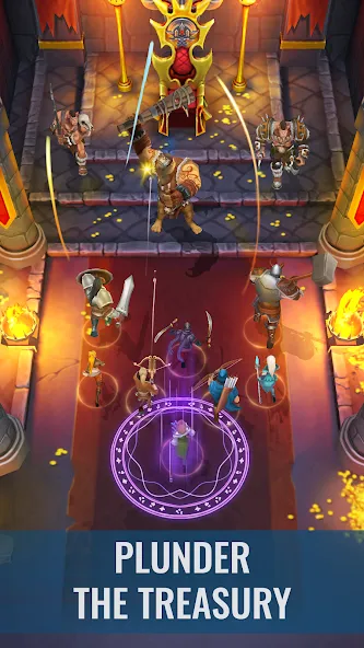 Raid & Rush - Heroes idle RPG — скриншот 2