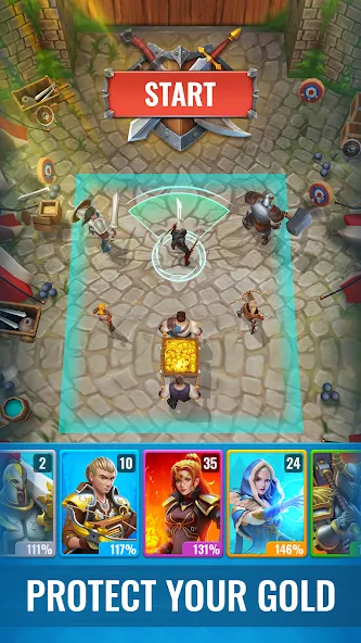 Raid & Rush - Heroes idle RPG — скриншот 3
