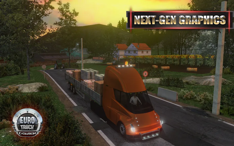 European Truck Simulator — скриншот 1
