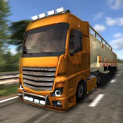 Взломанная European Truck Simulator на Андроид — Много денег