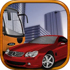 School Driving 3D MOD — Много денег и все машины открыты