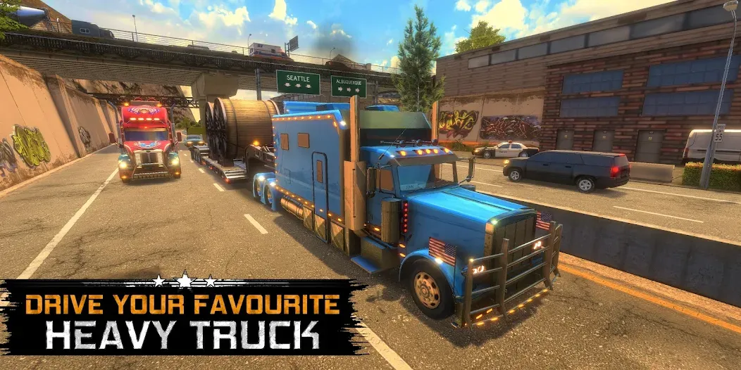 Truck Simulator USA Revolution — скриншот 1