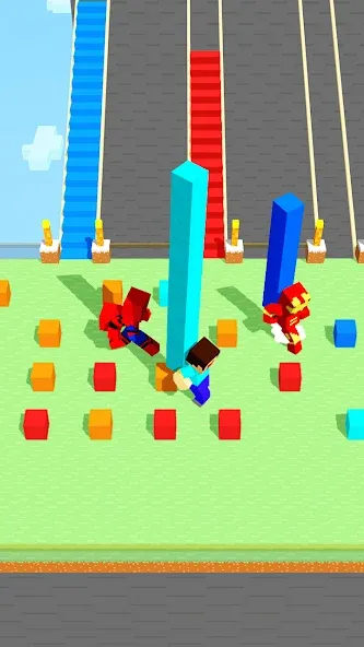 Craft Bridge Race — скриншот 2