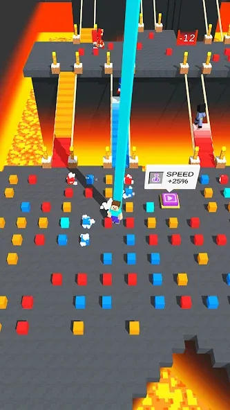 Craft Bridge Race — скриншот 3