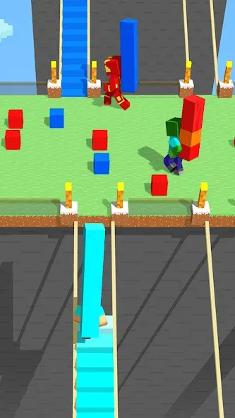 Craft Bridge Race — скриншот 5