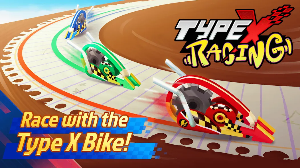 Correction Tape X Racing — скриншот 1 Correction Tape X Racing — скриншот 1