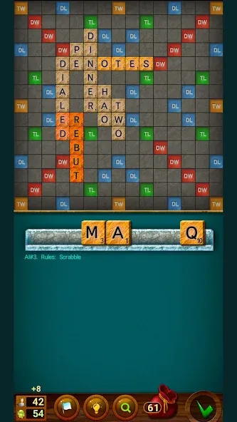 Word Game: Friends Offline — скриншот 1