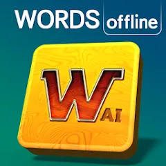 Скачать Words AI Friends Classic — MOD APK Много подсказок