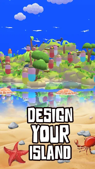 Volcano Island - Sim Game — скриншот 2