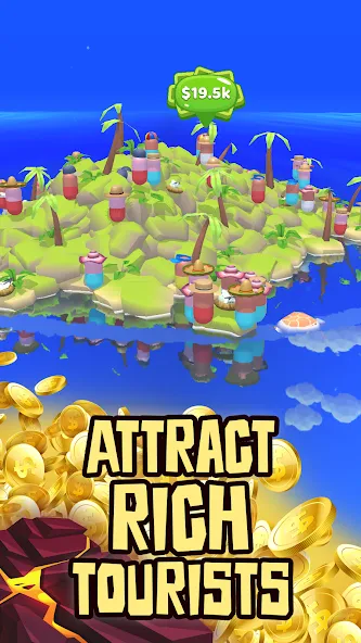 Volcano Island - Sim Game — скриншот 3
