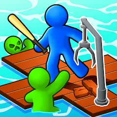 Скачать Zombie Raft MOD на Андроид — Много денег и без рекламы
